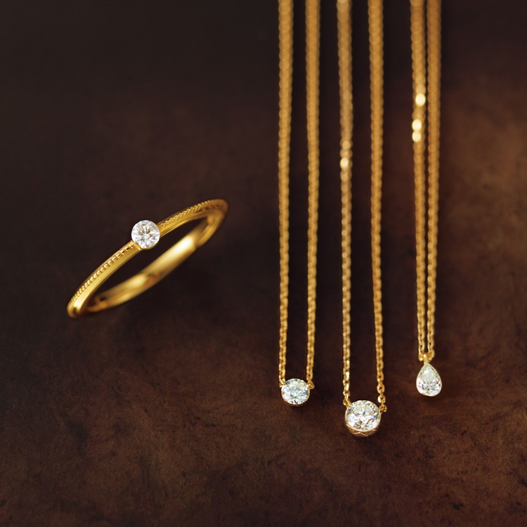 最終セール！agete シークレットセッテッング02Carat ダイア