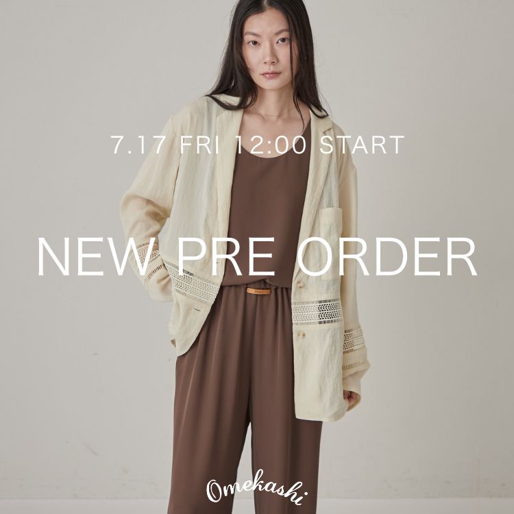 Omekashi�i�I���J�V�j�̃V���b�v�j���[�X�u�yNEW PRE ORDER�z�V��A�C�e���̂��\�񂪃X�^�[�g�I�v