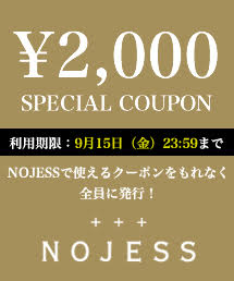 NOJESS｜ノジェスのトピックス「＼＼スペシャルクーポン【￥2,000 ...