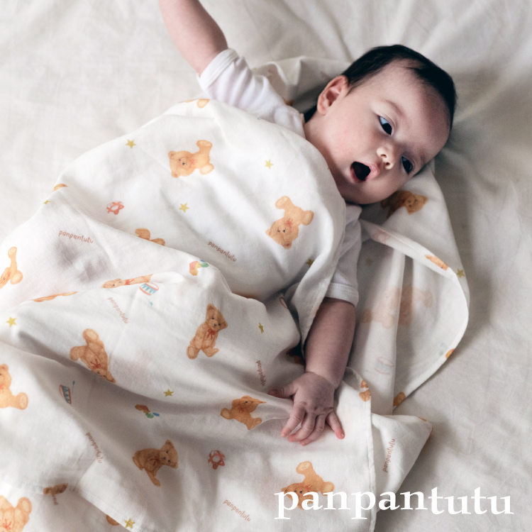 Panpantutu パンパンチュチュのトピックス 出産祝い定番人気アイテム 赤ちゃんにやさしいガーゼおくるみ Zozotown