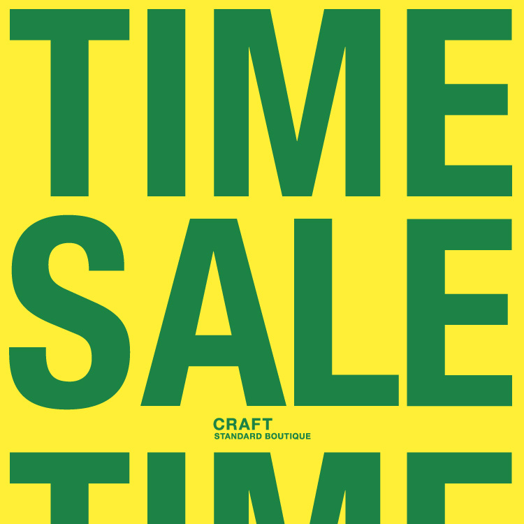 CRAFT STANDARD BOUTIQUE�i�N���t�g �X�^���_�[�h �u�e�B�b�N�j�̃V���b�v�j���[�X�u�^�C���Z�[���J�Ò��I�v