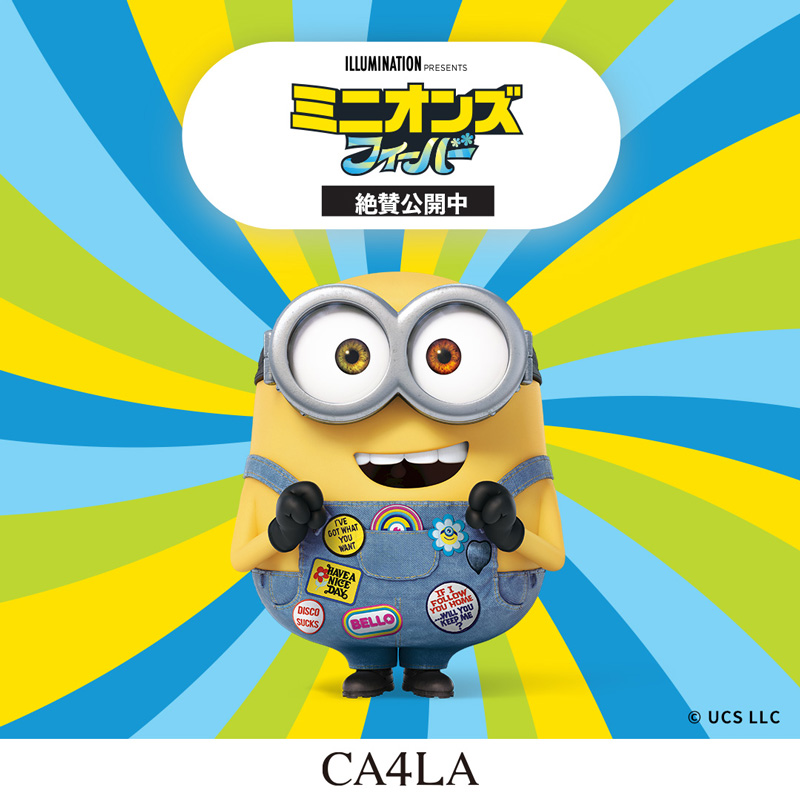再入荷/予約販売! CA4LA カシラ MINION ミニオンズ BBCAP 帽子