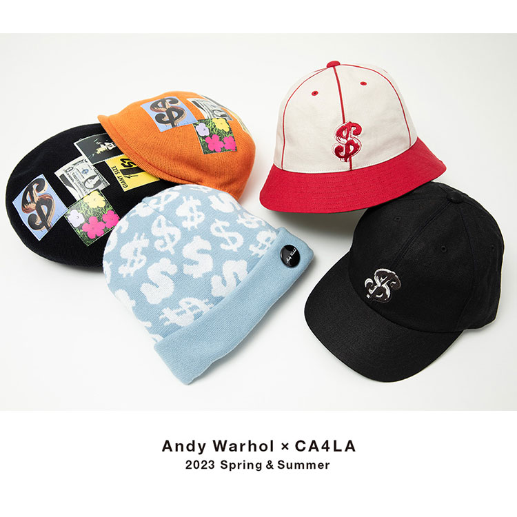 ca4la andy warhol ニットキャップ 販売