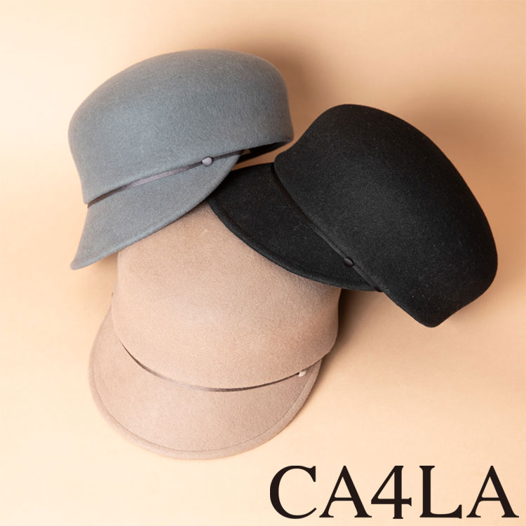 CA4LA キャスケット human felt カシラ ベージュ CA4LA キャスケット human felt カシラ ベージュ（毎年人気の