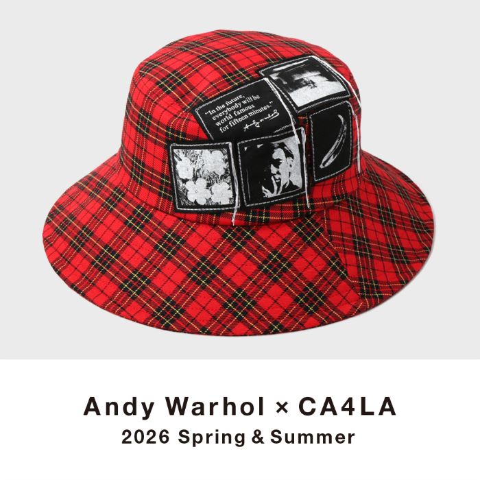 CA4LA�i�J�V���j�̃V���b�v�j���[�X�u�yCA4LA�zAndy Warhol × CA4LA 2026 Spring & Summer�v