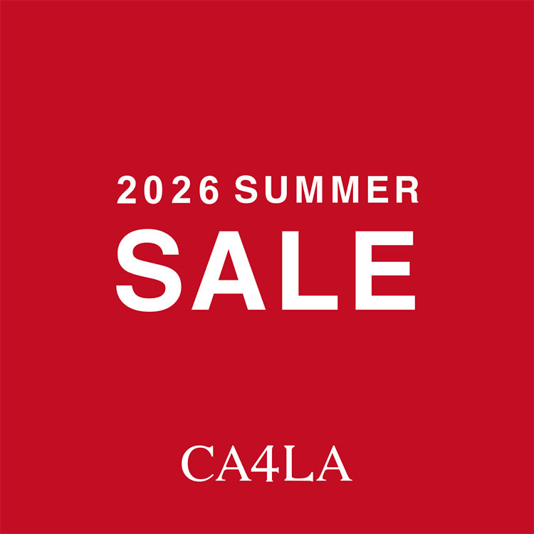 CA4LA�i�J�V���j�̃V���b�v�j���[�X�u�yCA4LA�z2026 SUMMER SALE�v