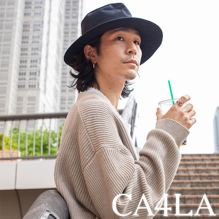 CA4LA｜カシラのトピックス「【CA4LA】中折れハットで醸し出す、大人の