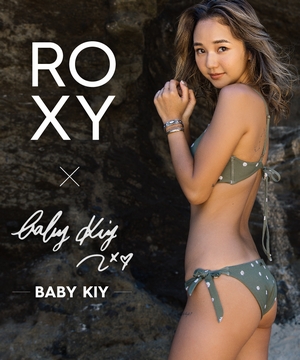 ムラサキスポーツ｜ムラサキスポーツのトピックス「ROXY × baby kiy コラボレーションアイテム☆ムラサキスポーツ限定発売！」 -  ZOZOTOWN