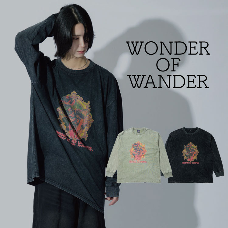 WANT SLIPiEHg Xbvj̃Vbvj[XuyPICK UPzGraphic L/S TEE Dv