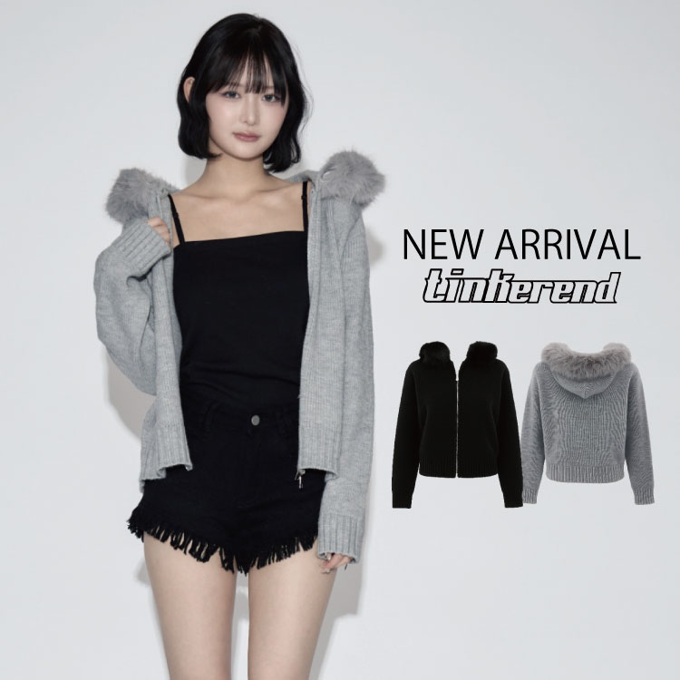 WANT SLIP�i�E�H���g �X���b�v�j�̃V���b�v�j���[�X�u�y�V��Љ�zFur Hoodie Knit Parka�v