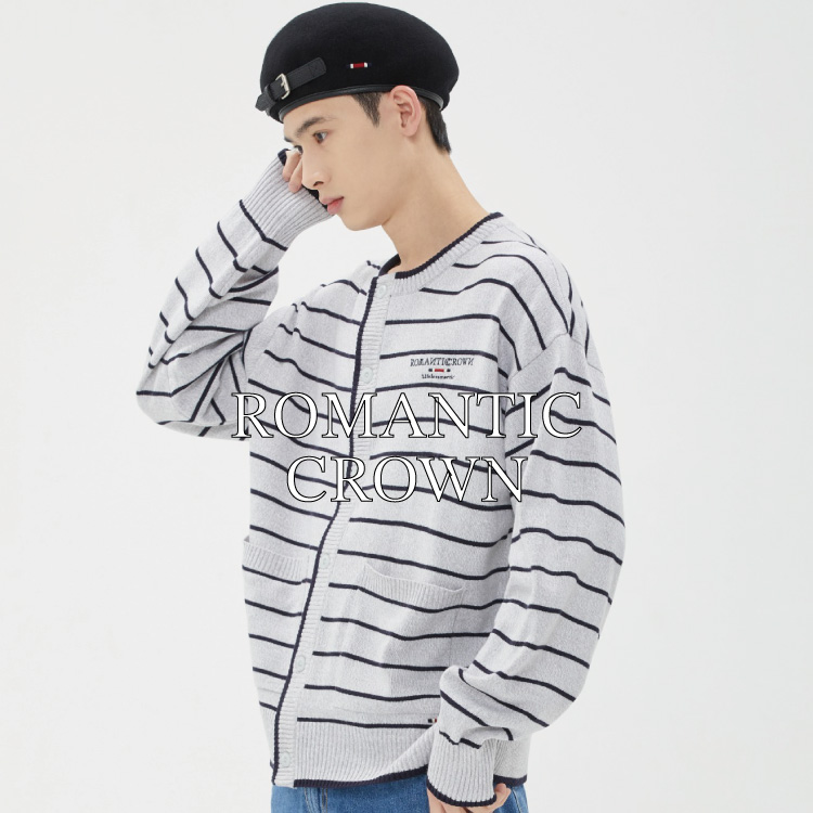 WANT SLIP�i�E�H���g �X���b�v�j�̃V���b�v�j���[�X�u�yrecommend�zSTRIPE KNIT POCKET CARDIGAN�v