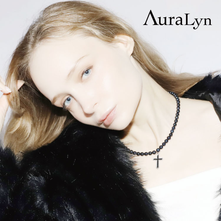 WANT SLIP�i�E�H���g �X���b�v�j�̃V���b�v�j���[�X�u�yrecommend�zCross Pearl Necress(BLACK)�v