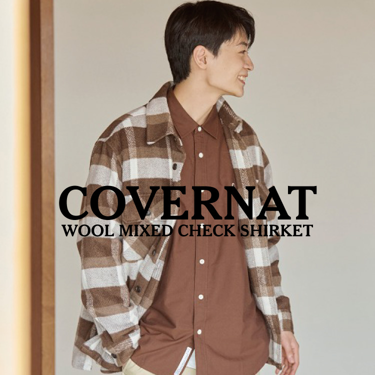 WANT SLIP�i�E�H���g �X���b�v�j�̃V���b�v�j���[�X�u�yrecommend�zWOOL MIXED CHECK SHIRKET�v