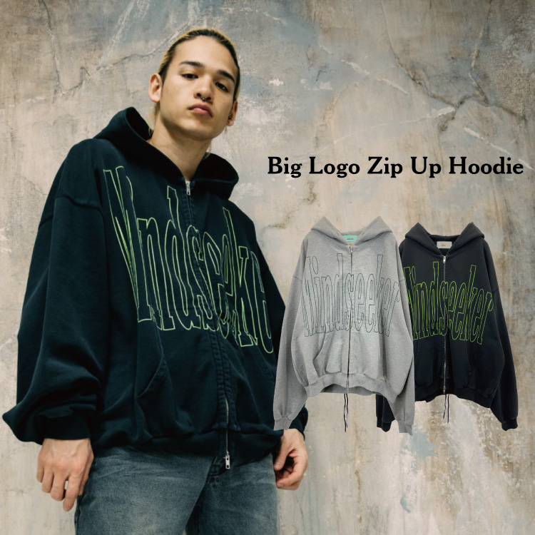 WANT SLIP�i�E�H���g �X���b�v�j�̃V���b�v�j���[�X�u�yPICK UP�zBig Logo Zip Up Hoodie�v