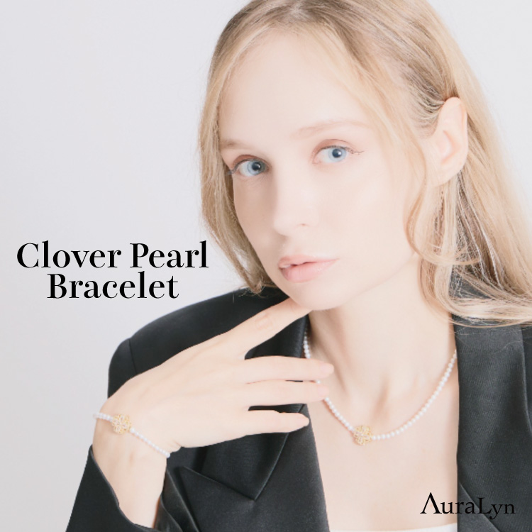 WANT SLIP�i�E�H���g �X���b�v�j�̃V���b�v�j���[�X�u�yRecommend�zClover Pearl Bracelet�v