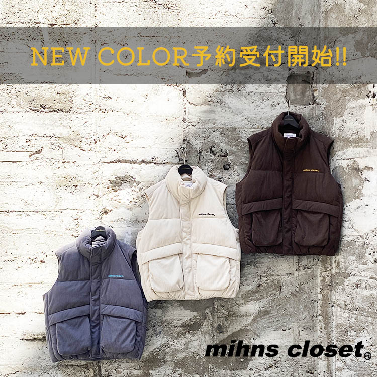 NO NEEDim[j[hj̃Vbvj[XuyNO NEEDzmihns closet 25AW NEW COLORv