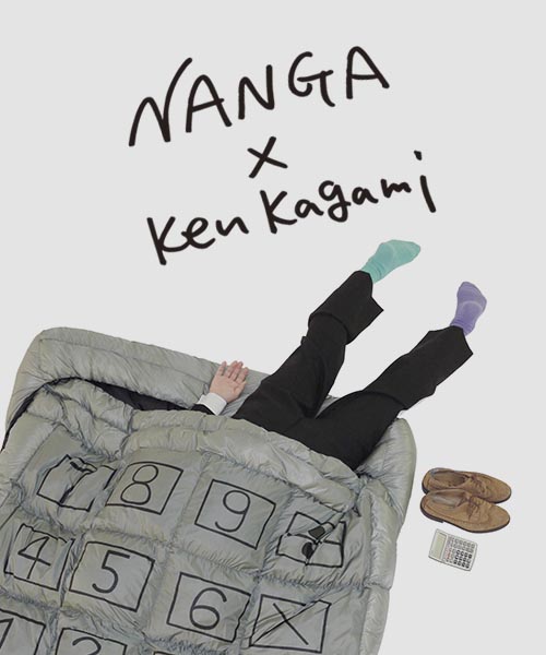 NANGA（ナンガ）のショップニュース「NANGA初となるアーティストコラボレーションアイテム販売開始！現代アートの異端児《加賀美健》と異色のタッグが実現！」