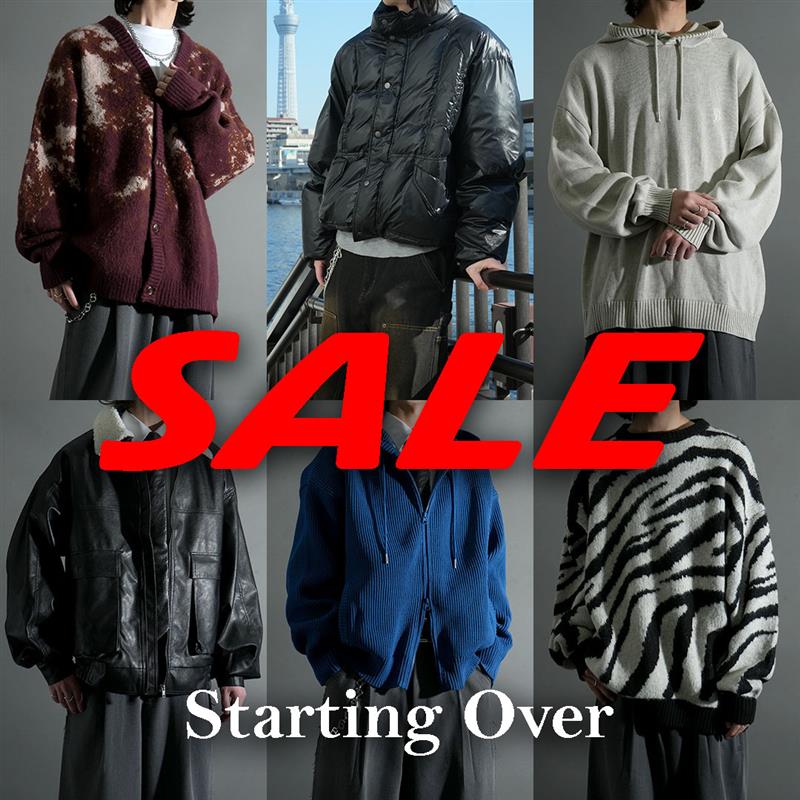 Starting Over�i�X�^�[�e�B���O�I�[�o�[�j�̃V���b�v�j���[�X�uWinter Sale�v