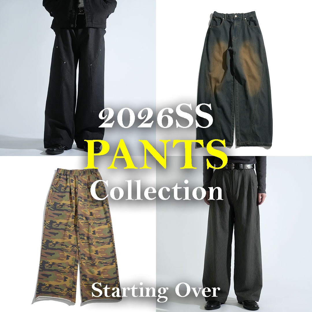 Starting Over�i�X�^�[�e�B���O�I�[�o�[�j�̃V���b�v�j���[�X�uRefresh your look with new bottoms this spring�v