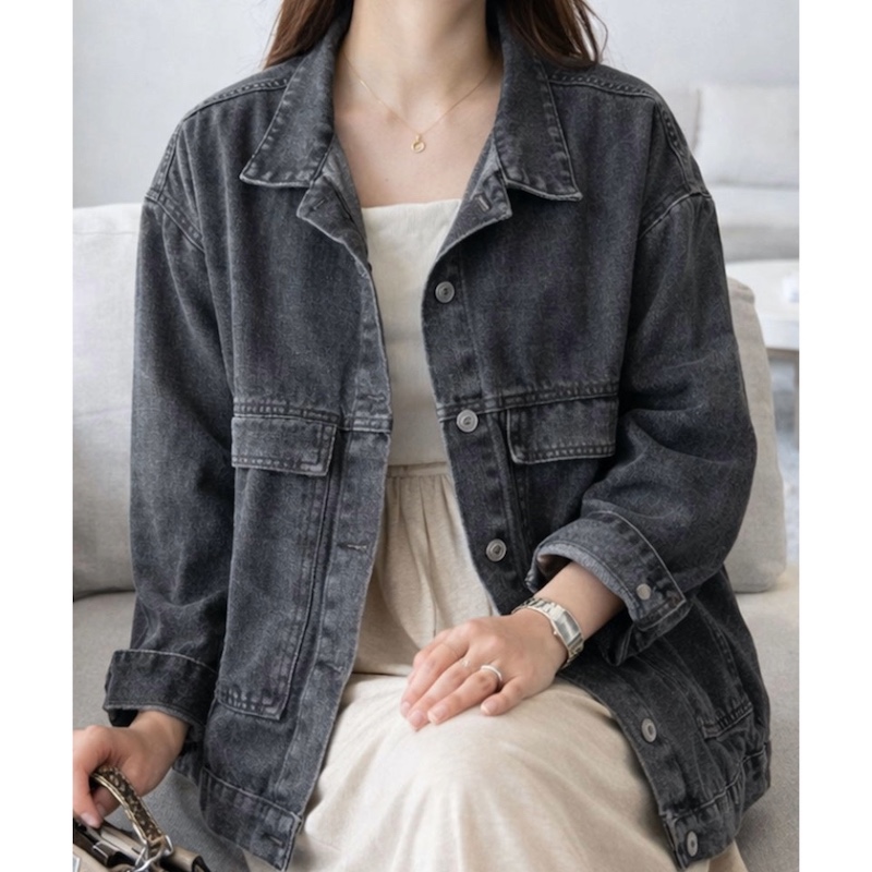 Amulet�i�A�~�����b�g�j�̃V���b�v�j���[�X�u�yAmulet�z������蒅���Ă��Ȃꊴ���v���X�� �I�[�o�[�T�C�Y�f�j�����C�N�W���P�b�g�v