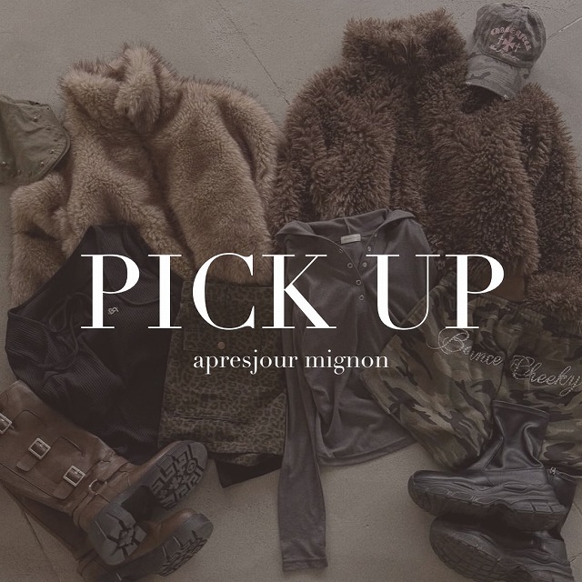 apres jour mignoniAvW[~jj̃Vbvj[Xuypick upzAutumn color itemv