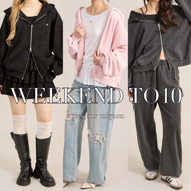 apres jour mignon�i�A�v���W���[���~�j�����j�̃V���b�v�j���[�X�u�yWEEKEND TOP10�z�T���̔���؃g�b�v10�v