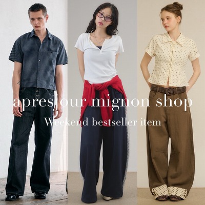 selveage button fly straight denim pants / セルビッジボタンフライ