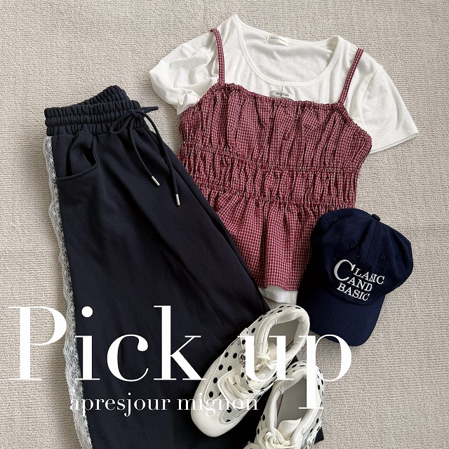 apres jour mignon�i�A�v���W���[���~�j�����j�̃V���b�v�j���[�X�u�y�w���K���z�ʊw�R�[�f�ɂ�������T�V���c/�J�b�g�\�[�܂Ƃ߁v