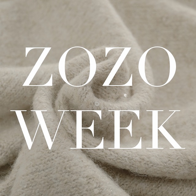 apres jour mignon�i�A�v���W���[���~�j�����j�̃V���b�v�j���[�X�u�y�咍�ځzZOZOWEEK�J�Ò����v