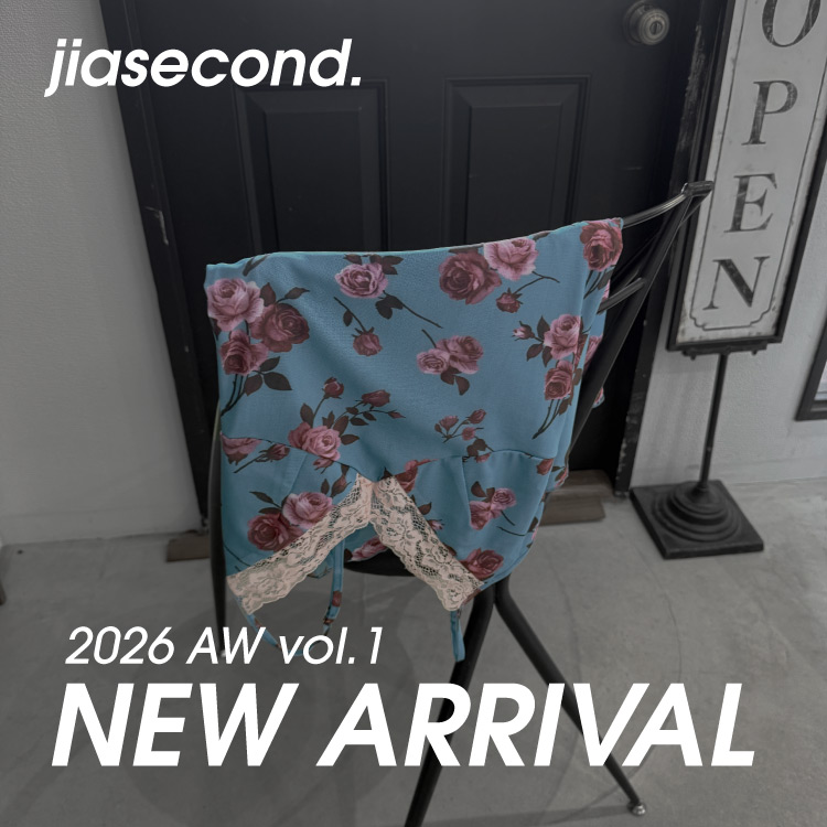 LVEU.�i���u��.�j�̃V���b�v�j���[�X�u�yjiasecond.�z2026 AW ��1�e���ׁ�v