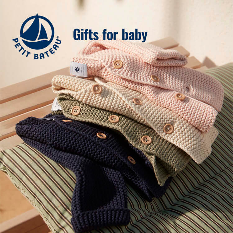 PETIT BATEAU/プチバトー】中綿プリントジゴトゥーズおくるみ新品