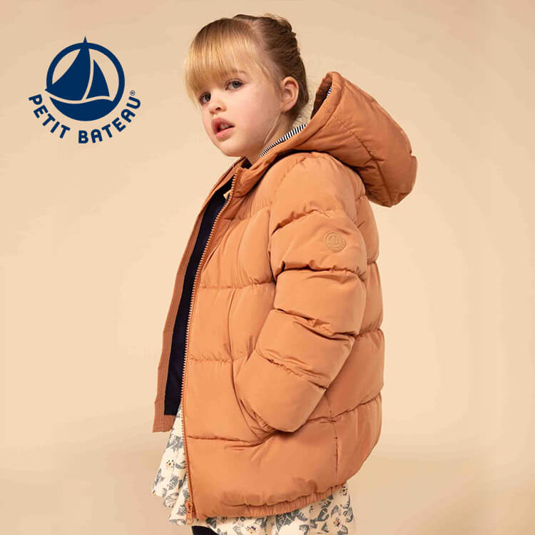 新春セール中 プチバトー PETIT BATEAU コート アウター ダウン 110