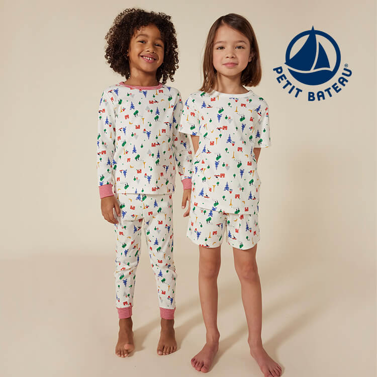 新品プチバトーPETIT BATEAU ミルキーハートパジャマ XSサイズ プチバトー パジャマ XSサイズ PETIT BATEAU - 新品 プチバトー