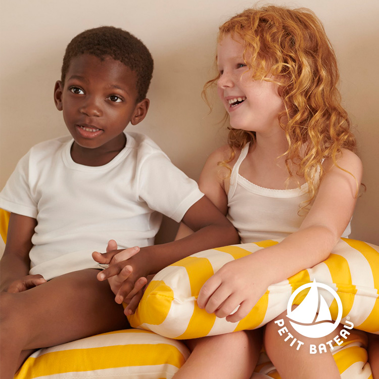 ハイウェストショーツ2枚組(ショーツ)|PETIT BATEAU ハイウェストショーツ2枚組(ショーツ)|PETIT BATEAU