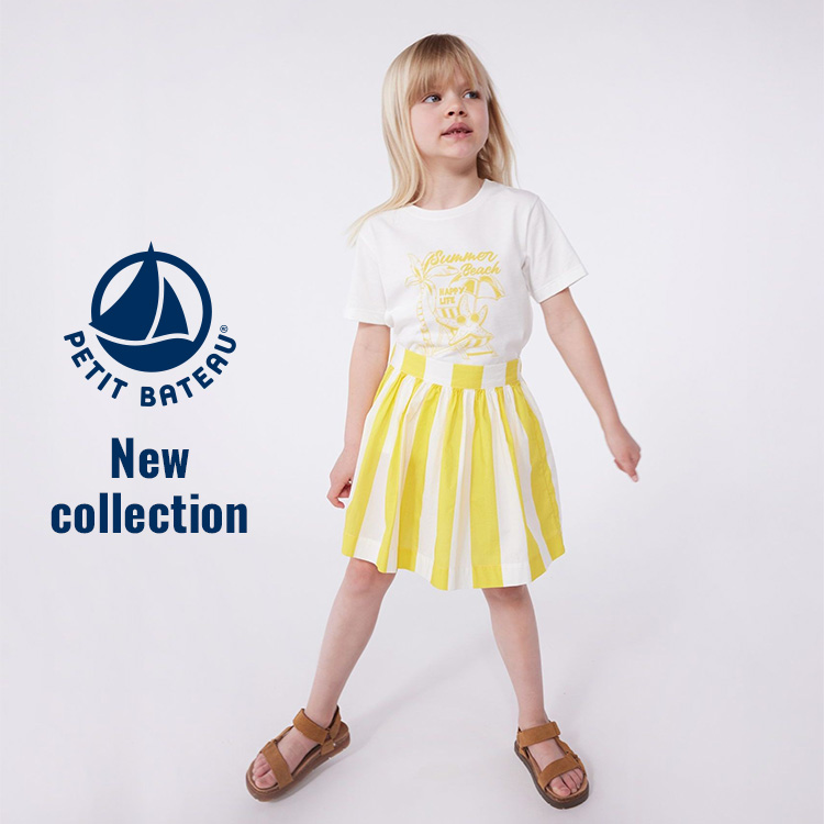 プチバトー Petit Bateau ワンピース　12ans 152cm セール】ダブルガーゼワンピース（ワンピース）｜PETIT BATEAU