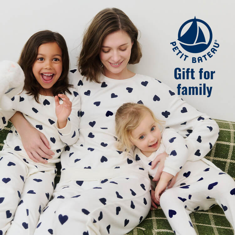 新品プチバトーPETIT BATEAU ミルキーハートパジャマ Lサイズ PETIT BATEAU|プチバトーのトピックス「○プチバトーのギフト