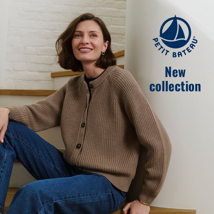 【未使用品】プチバトー　レディース　ニットカーディガン PETIT BATEAU｜プチバトーのトピックス「＼NEW／大人の新作ニット