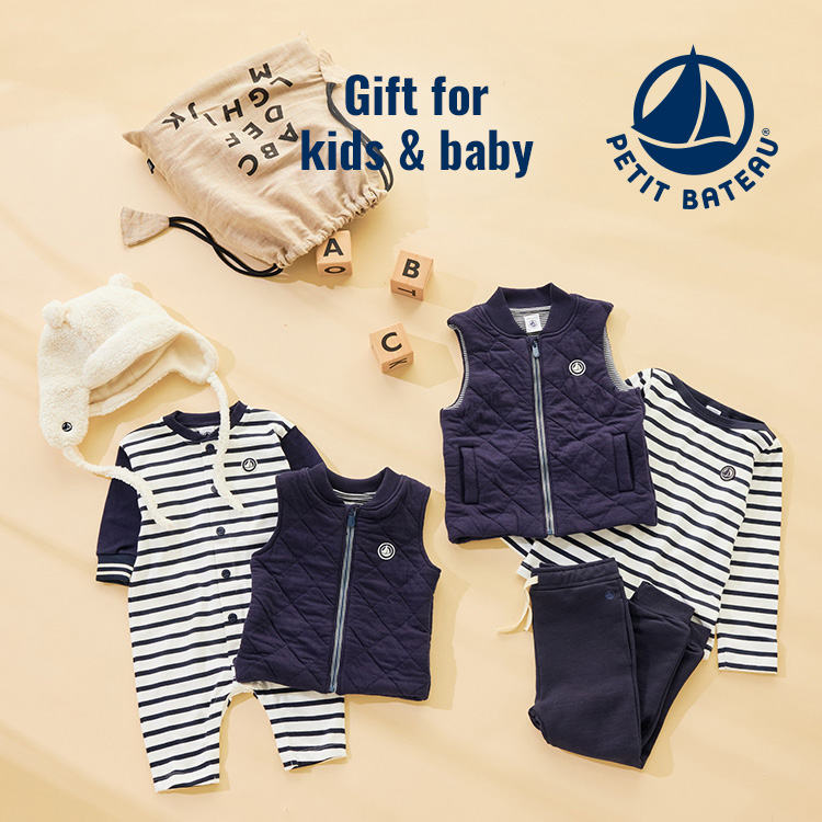 PETIT BATEAU�i�v�`�o�g�[�j�̃V���b�v�j���[�X�u���v�`�o�g�[�̃M�t�g�� �u�����h�J���[���������R�[�f�Ɂv