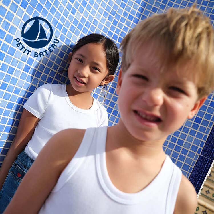 PETIT BATEAU�i�v�`�o�g�[�j�̃V���b�v�j���[�X�u���v�`�o�g�[�̂������߁� �L�b�Y�̒�Ԕ����v