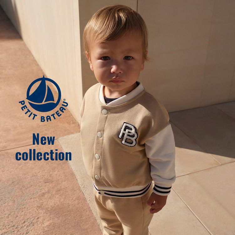 PETIT BATEAU�i�v�`�o�g�[�j�̃V���b�v�j���[�X�u�_NEW�^�x�r�[�̃u���]���v
