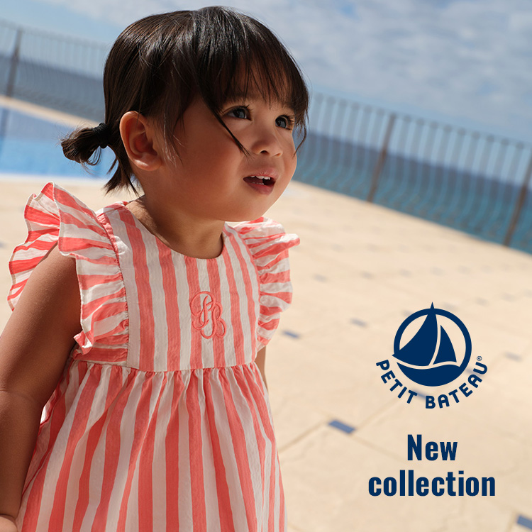 PETIT BATEAU�i�v�`�o�g�[�j�̃V���b�v�j���[�X�u�y�v�`�o�g�[�̃Z�����j�[�R���N�V�����z�x�r�[���̎q�v