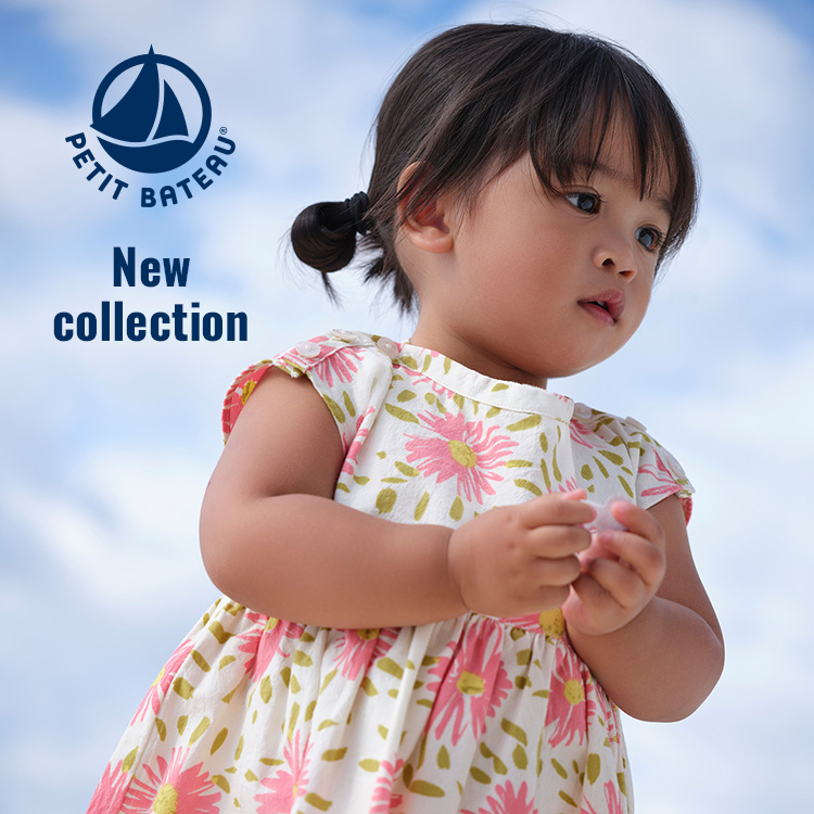 PETIT BATEAU�i�v�`�o�g�[�j�̃V���b�v�j���[�X�u�y26�t�ĐV��z�t�����[�v�����g���x�r�[���̎q�v