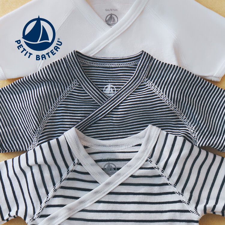 PETIT BATEAU�i�v�`�o�g�[�j�̃V���b�v�j���[�X�u���v�`�o�g�[�̂������߁� �͂��߂Ă̏o�Y�����Ɂv