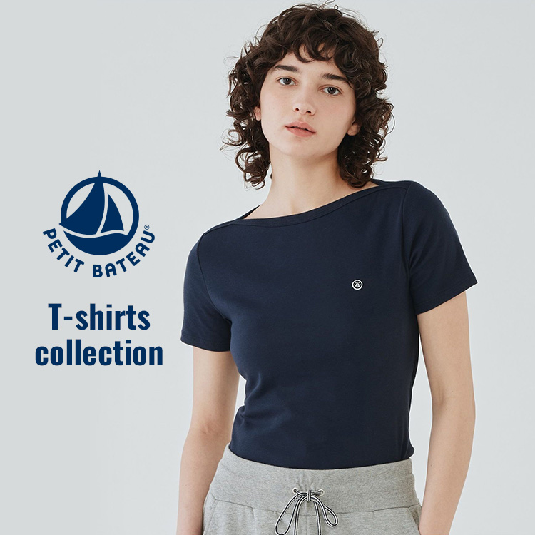PETIT BATEAU�i�v�`�o�g�[�j�̃V���b�v�j���[�X�u�y�v�`�o�g�[��T�V���c���W�z �V������ԁ��{�[�g�l�b�NT�V���c�v