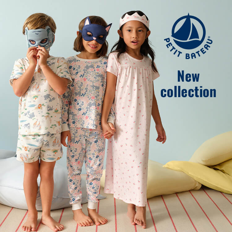 PETIT BATEAU�i�v�`�o�g�[�j�̃V���b�v�j���[�X�u�_NEW�^�L�b�Y�̕ϐg�p�W���}�v