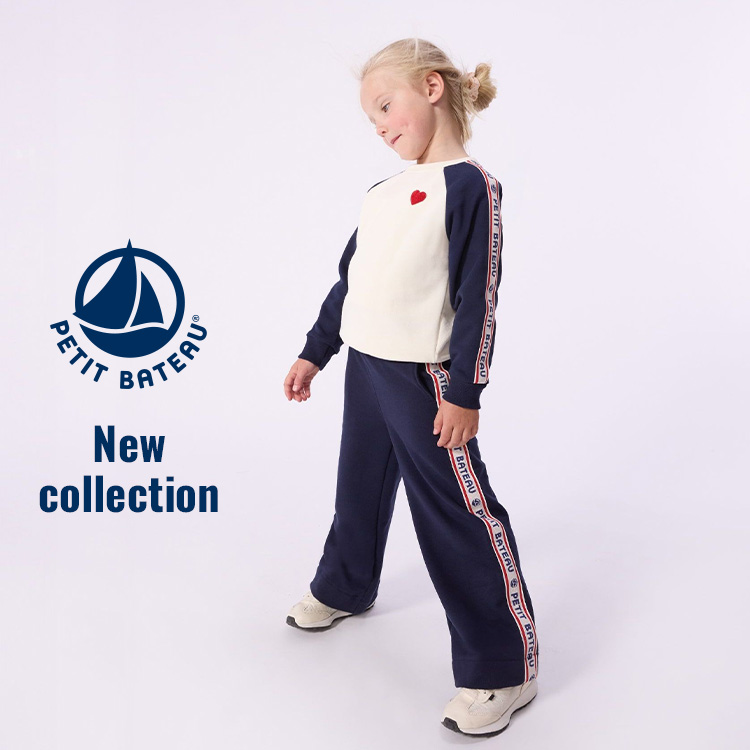 PETIT BATEAU�i�v�`�o�g�[�j�̃V���b�v�j���[�X�u�_NEW�^�L�b�Y�̃X�E�F�b�g�X�^�C���v