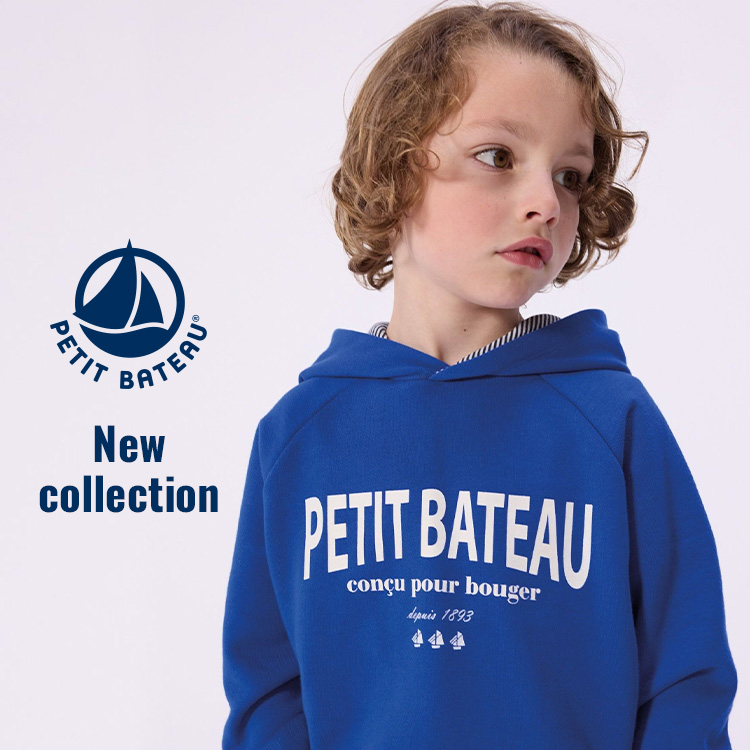 PETIT BATEAU�i�v�`�o�g�[�j�̃V���b�v�j���[�X�u�_NEW�^�L�b�Y�̃X�E�F�b�g�X�^�C���v