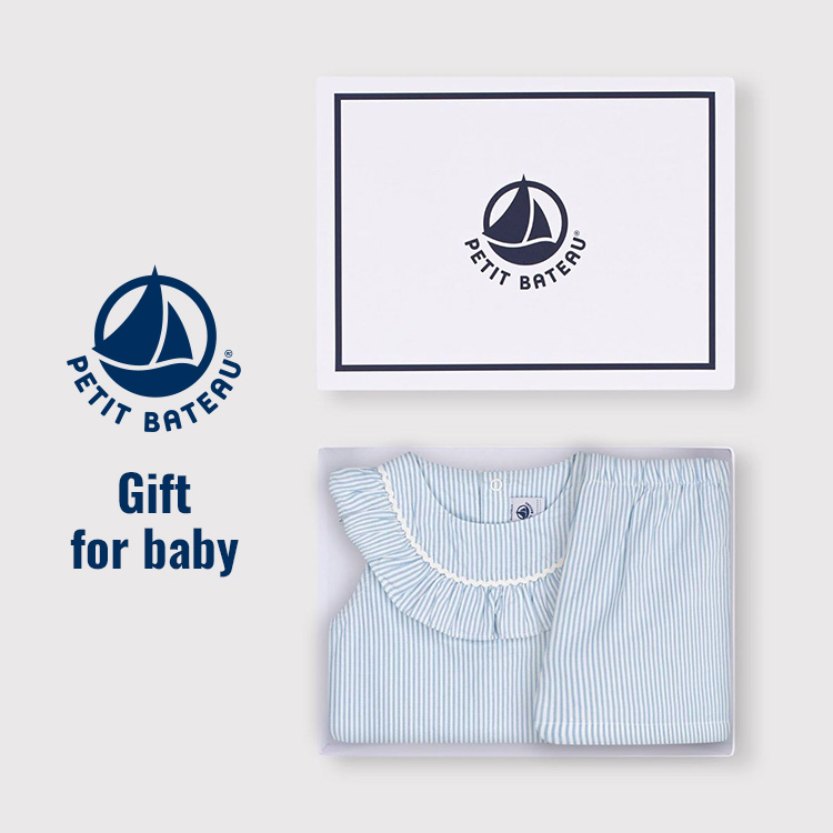 PETIT BATEAU�i�v�`�o�g�[�j�̃V���b�v�j���[�X�u���v�`�o�g�[�̐V��M�t�g�� �o�Y�̂��j���v