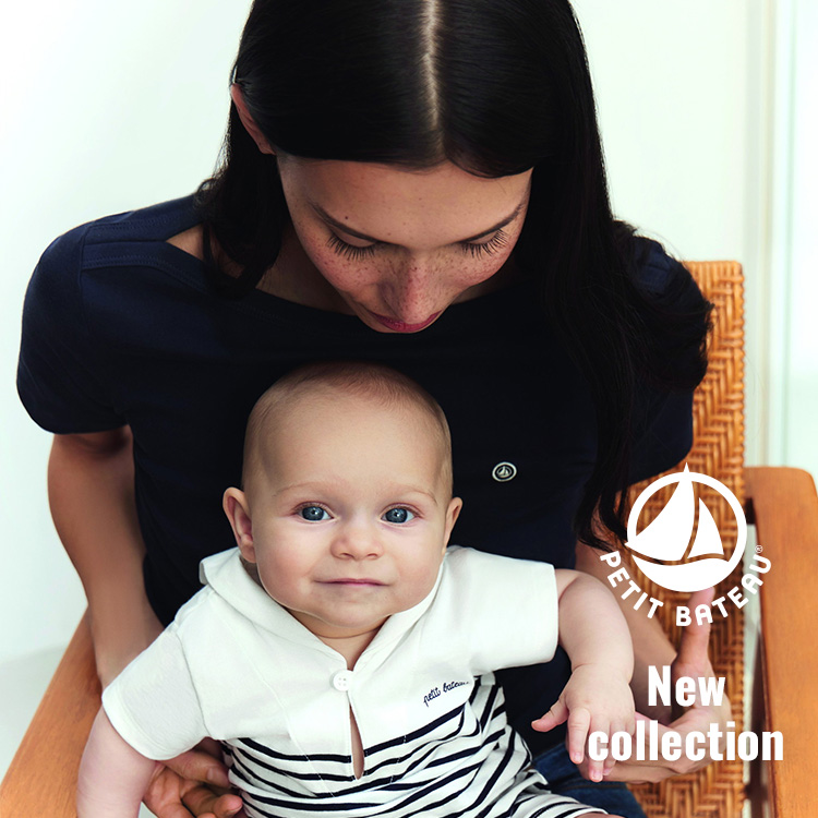 PETIT BATEAU�i�v�`�o�g�[�j�̃V���b�v�j���[�X�u�_NEW�^�x�r�[�̃����p�[�X�v