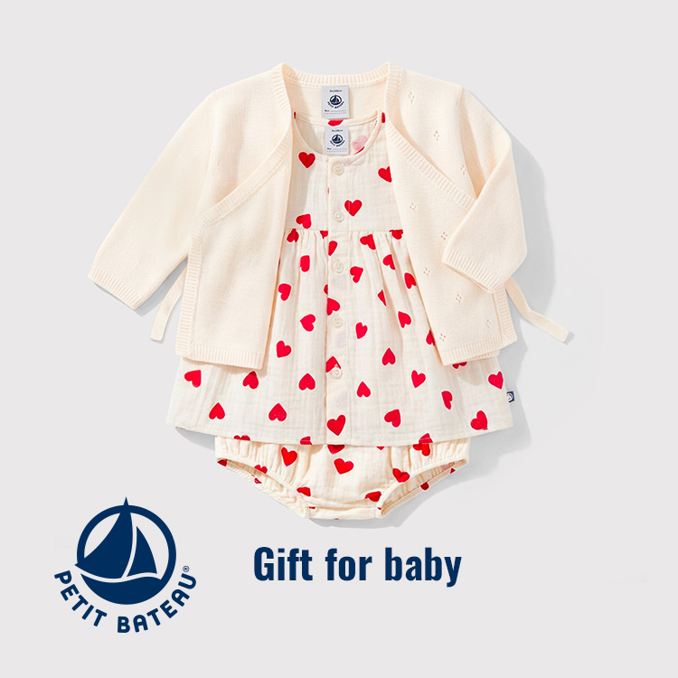 PETIT BATEAU�i�v�`�o�g�[�j�̃V���b�v�j���[�X�u���v�`�o�g�[�̐V��M�t�g�� �o�Y�̂��j���v